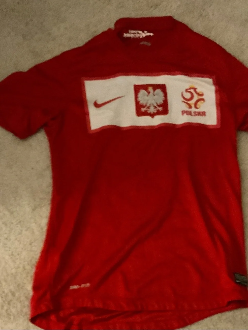 Poland authentic 2012 away kit